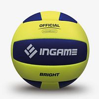 Мяч волейбольный Ingame Bright лимонно-синий 995571