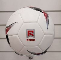 Мяч футбольный №5 Rage Elite Training белый-красный 07233
