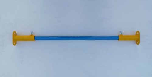 Турник для проема 120-135 см сине-желтый 996402 фото 2