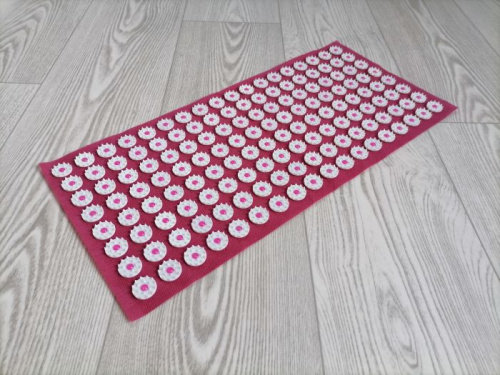 Аппликатор игольчатый (коврик) 260х560 мм красный 7153138