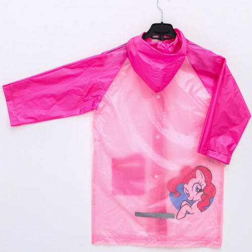 Плащ-дождевик детский S 92-98 см "My little pony" розовый 5553917 фото 5