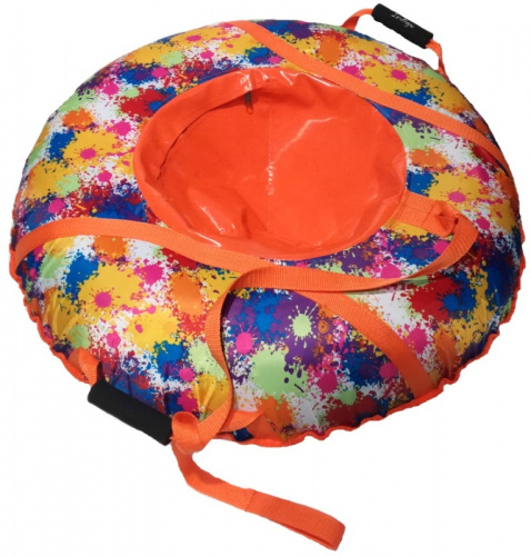 Ватрушка 95 см Клякса оранжевый SM-249-95/24245 фото 3