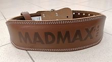 Пояс т/а 10 см XL Lether Belt MFB246 коричневый MadMax