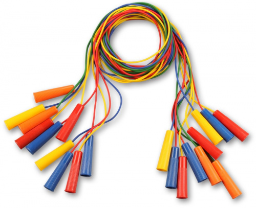 Скакалка 2,5 м ПВХ "Детская" микс 01331 358522 фото 2