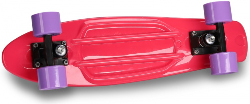 Скейтборд 22х6" Пениборд фуксия 2206 00103 фото 2