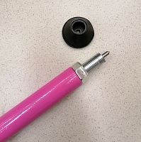 Турник для проема шип 110-130 см розовый 998238