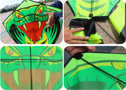 Змей воздушный S4008 8 м Кобра Мамба фото 3