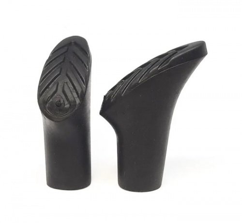 Наконечники для скандинавских палок 2 шт овальные с протектором №2 996908