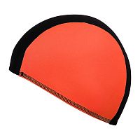 Шапочка для плавания Lyc черный/оранж SM-089