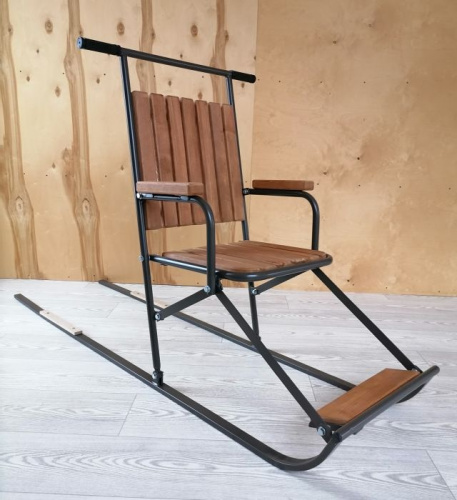 Сани Финские Халла складные с подлокотниками и подножкой 996515 фото 2 Сани Финские Халла складные с подлокотниками и подножкой 996515 фото 2