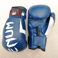 Перчатки боксерские 4 унц Venum синий 02564
