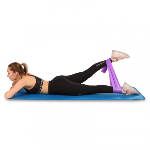 Эспандер (лента) для пилатеса 1,5 м*0,15 м*0,55 мм 97627 Heavy черный 25997 фото 7