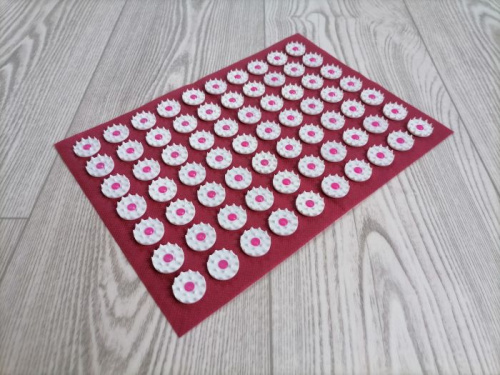 Аппликатор игольчатый (коврик) 230х320 мм красный 998333