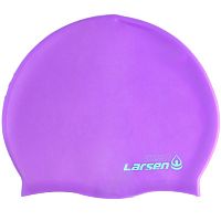 Шапочка для плавания силиконовая MC47 фиолетовая 365358