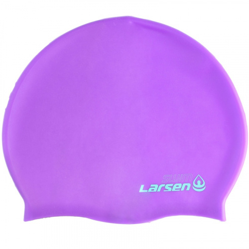 Шапочка для плавания силиконовая MC47 фиолетовая 365358
