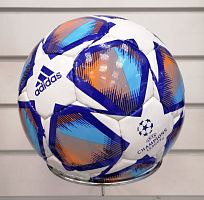 Мяч футбольный №4 ADIDAS CHAMPIONS LEAGUE бело-оранжевый 05059