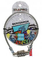 Замок вело 0650 х 6 мм кодовый Silapro 195092