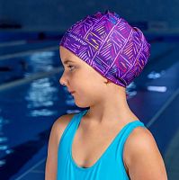 Шапочка для плавания детская Lyc Line для длинных волос 1528633