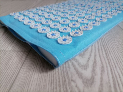 Аппликатор игольчатый (коврик с поролоном) 260х560 мм голубой 998324 фото 3