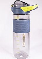 Бутылка для воды 800 мл Make It серо-желтая 995960