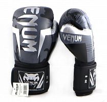 Перчатки боксерские 10 унц Venum Challenger Army Grey серый-серебро 01837