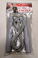 Скакалка 3 м ПВХ шнур Jump Rope серебро JPL-5105 02334