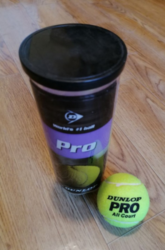 Мячик для большого тенниса 1 шт Dunlop Pro 01006-3