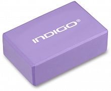 Кирпич для йоги фиолетовый Indigo 6011 00399