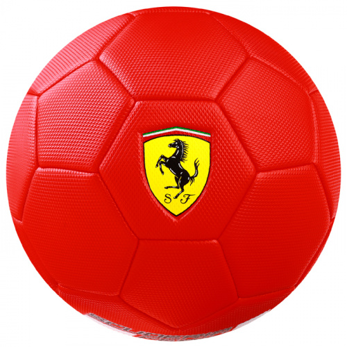 Мяч футбольный №5 Ferrari красный 3794413