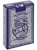 Карты 54 шт Lewis & Wolf картон синие 1,8 см х 9 см х 6 см 03825