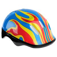Шлем для роликов S (52-54) сине-желто-красный 134250
