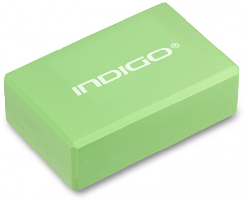 Кирпич для йоги зеленый (салатовый) Indigo 6011 01339 Кирпич для йоги зеленый (салатовый) Indigo 6011 01339