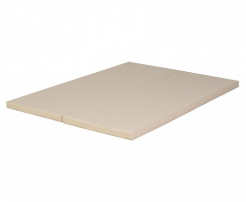 Мат 1,25 х 0,95 х 0,04 м складной светло-бежевый 997422 фото 2