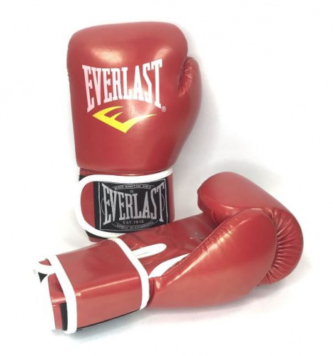 Перчатки боксерские 8 унц Everlast красный 00590