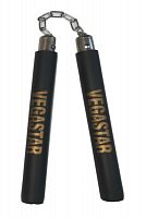 Макет нунчаки неопреновые с цепью 30 см Vegastar черный 02400