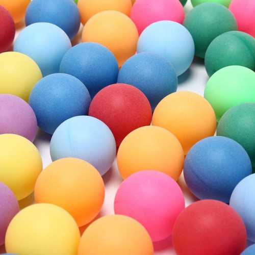 Мячик для пинг-понга цветной 3544170