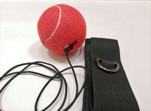 Эспандер Боевой мяч (король точности) твердый красный мяч Rage 996161 фото 2