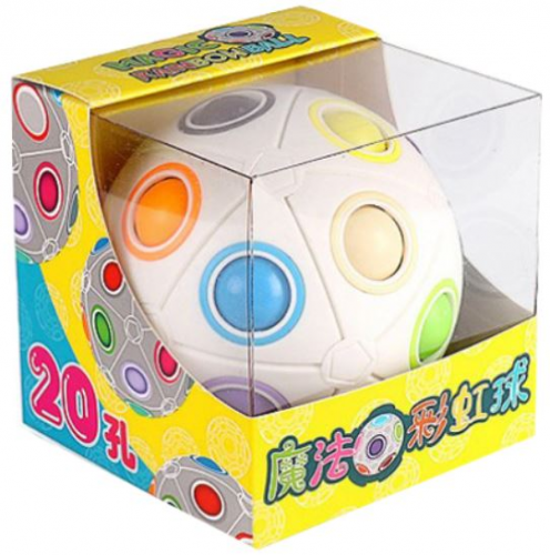 Головоломка 3D пятнашки, орбо шар 20 отверстий MoYu от 3 лет 997802 Головоломка 3D пятнашки, орбо шар 20 отверстий MoYu от 3 лет 997802