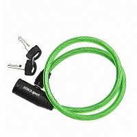 Замок вело 1200 х 8 мм VS 102.102 зеленый Vinca Sport 351254