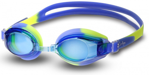 Очки для плавания G100/103 желтый/синий Indigo 17398