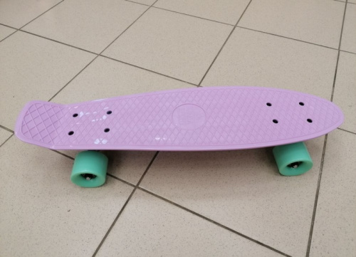 Скейтборд 22х6" Пениборд Vinca Sport сиреневый 998627