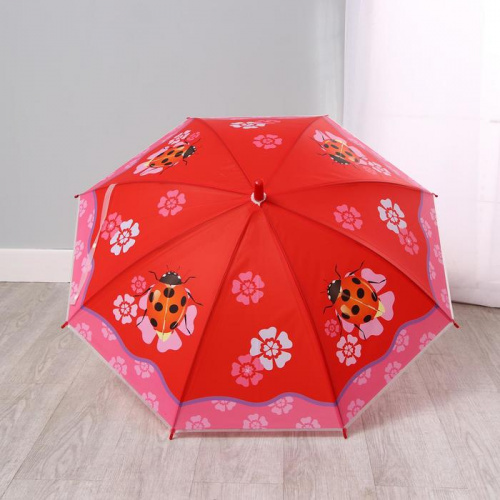 Зонт детский "Божья коровка" R40 см 2484749