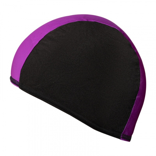 Шапочка для плавания Lycra черный/фиолет SM-089 03261