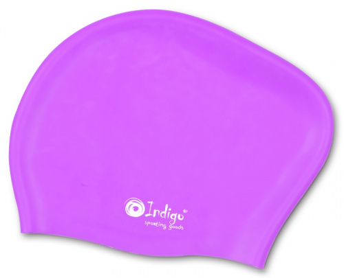 Шапочка для плавания SC 800/813 для длин.волос Сиреневый Indigo силикон 01021 Шапочка для плавания SC 800/813 для длин.волос Сиреневый Indigo силикон 01021