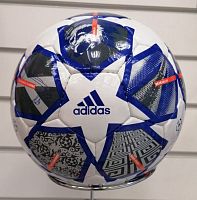 Мяч футбольный №5 Adidas Istambul 21 Final бело-синий 05004