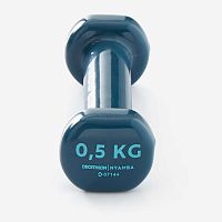 Гантель обливная 0,5 кг бирюзовый/розовый 87144 Nyamba/Domyos Физра
