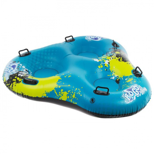Ватрушка бескамерная (тюбинг) 152х152 см H2OGo Snow Bestway 3-х местная 39052/5306420