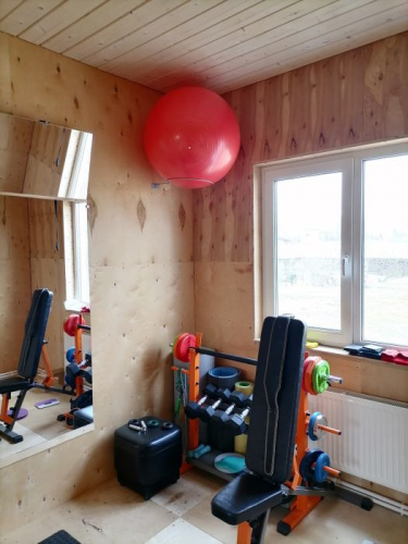 Кронштейн настенный для хранения фитнес мяча 996327 фото 2