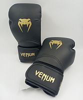 Перчатки боксерские 12 унц Venum Adrinaline черно-золотой 07281