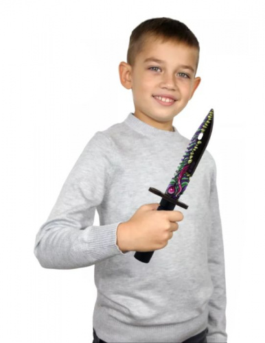 Макет ножа Штык-нож фанера М9 V2 6 мм Монстр Monster Standoff 00595 фото 2